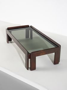 AFRA (1937-2011) & TOBIA (n. 1935) SCARPA : Tavolino da salotto per Cassina.  - Asta Asta 503 | DESIGN E ARTI DECORATIVE DEL NOVECENTO Virtuale - Associazione Nazionale - Case d'Asta italiane