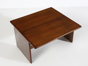 AFRA (1937-2011) & TOBIA (n. 1935) SCARPA : Tavolino da salotto della serie Artona per Maxalto.  - Asta Asta 503 | DESIGN E ARTI DECORATIVE DEL NOVECENTO Virtuale - Associazione Nazionale - Case d'Asta italiane