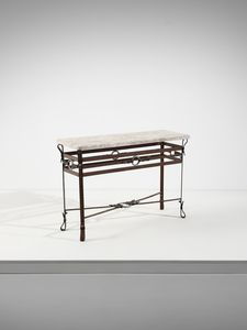 Jacques  Adnet - nello stile di. Consolle.