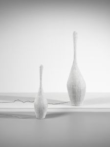 MICHAEL SODEAU - Due lampade da terra mod. Bolla per Gervasoni, Udine.