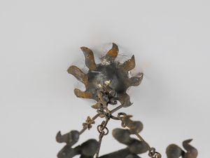 CORNELIO GHIRETTI : attribuito. Lampada a sospensione.  - Asta Asta 503 | DESIGN E ARTI DECORATIVE DEL NOVECENTO Virtuale - Associazione Nazionale - Case d'Asta italiane