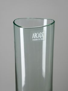 PAOLA NAVONE : Tre vasi cilindrici Grass a sezione schiacciata per Arcade, Italia.  - Asta Asta 503 | DESIGN E ARTI DECORATIVE DEL NOVECENTO Virtuale - Associazione Nazionale - Case d'Asta italiane