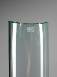 PAOLA NAVONE : Tre vasi cilindrici Grass a sezione schiacciata per Arcade, Italia.  - Asta Asta 503 | DESIGN E ARTI DECORATIVE DEL NOVECENTO Virtuale - Associazione Nazionale - Case d'Asta italiane