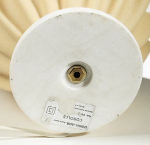 GEORGIA JACOB : Lampada da tavolo mod. Corolle, Francia.  - Asta Asta 503 | DESIGN E ARTI DECORATIVE DEL NOVECENTO Virtuale - Associazione Nazionale - Case d'Asta italiane