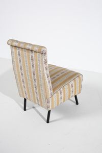 MANIFATTURA ITALIANA : Coppia di poltroncine.  - Asta Asta 503 | DESIGN E ARTI DECORATIVE DEL NOVECENTO Virtuale - Associazione Nazionale - Case d'Asta italiane