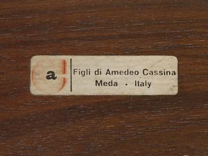 AFRA (1937-2011) & TOBIA (n. 1935) SCARPA : Due tavolini per Figli di Amedeo Cassina, Meda.  - Asta Asta 503 | DESIGN E ARTI DECORATIVE DEL NOVECENTO Virtuale - Associazione Nazionale - Case d'Asta italiane