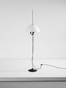 ELIO MARTINELLI - Lampada da terra a stelo saliscendi.