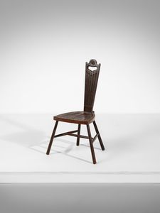 Christopher Dresser - scuola di. Sedia Art & Crafts.