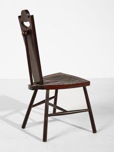 Christopher Dresser : scuola di. Sedia Art & Crafts.  - Asta Asta 503 | DESIGN E ARTI DECORATIVE DEL NOVECENTO Virtuale - Associazione Nazionale - Case d'Asta italiane