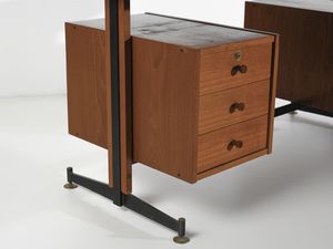 MANIFATTURA BRIANZOLA : Scrivania.  - Asta Asta 503 | DESIGN E ARTI DECORATIVE DEL NOVECENTO Virtuale - Associazione Nazionale - Case d'Asta italiane