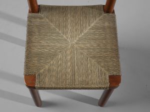 MANIFATTURA ITALIANA : Sei sedie.  - Asta Asta 503 | DESIGN E ARTI DECORATIVE DEL NOVECENTO Virtuale - Associazione Nazionale - Case d'Asta italiane