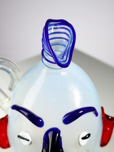 MANIFATTURA MURANESE : Anfora con volto .  - Asta Asta 503 | DESIGN E ARTI DECORATIVE DEL NOVECENTO Virtuale - Associazione Nazionale - Case d'Asta italiane