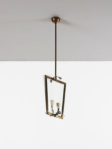 MANIFATTURA ITALIANA - Lampada a sospensione.