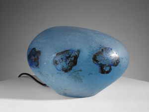 ALFREDO BARBINI : Lampada da tavolo, Murano.  - Asta Asta 503 | DESIGN E ARTI DECORATIVE DEL NOVECENTO Virtuale - Associazione Nazionale - Case d'Asta italiane