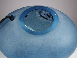 ALFREDO BARBINI : Lampada da tavolo, Murano.  - Asta Asta 503 | DESIGN E ARTI DECORATIVE DEL NOVECENTO Virtuale - Associazione Nazionale - Case d'Asta italiane