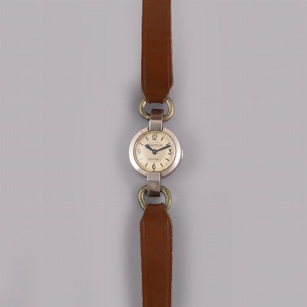 Orologio Jaeger-Le Coultre acciaio  - Asta GIOIELLI DEL CUORE - Associazione Nazionale - Case d'Asta italiane