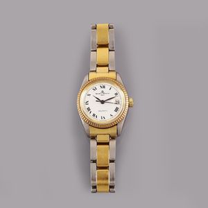 Baume Et Mercier - orologio in acciaio e oro