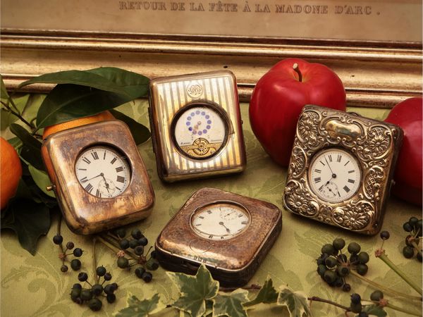 Collezione di quattro orologi da tasca  - Asta Due case fiorentine - Associazione Nazionale - Case d'Asta italiane