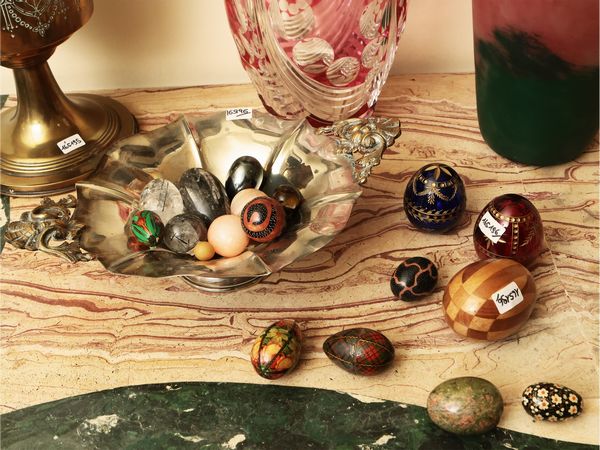 Assortimento di uova da collezione  - Asta Due case fiorentine - Associazione Nazionale - Case d'Asta italiane