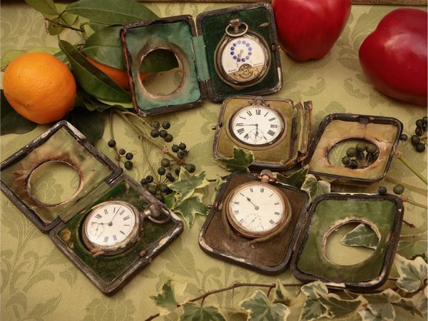 Collezione di quattro orologi da tasca  - Asta Due case fiorentine - Associazione Nazionale - Case d'Asta italiane