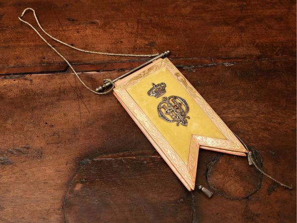 Carnet per un ballo a corte Savoia, fine del XIX secolo  - Asta Due case fiorentine - Associazione Nazionale - Case d'Asta italiane