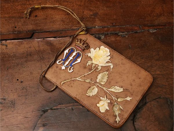 Carnet per il Ballo a corte Savoia, Roma 8 febbraio 1886  - Asta Due case fiorentine - Associazione Nazionale - Case d'Asta italiane