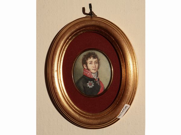 Il giovane Joachim Murat  - Asta Due case fiorentine - Associazione Nazionale - Case d'Asta italiane