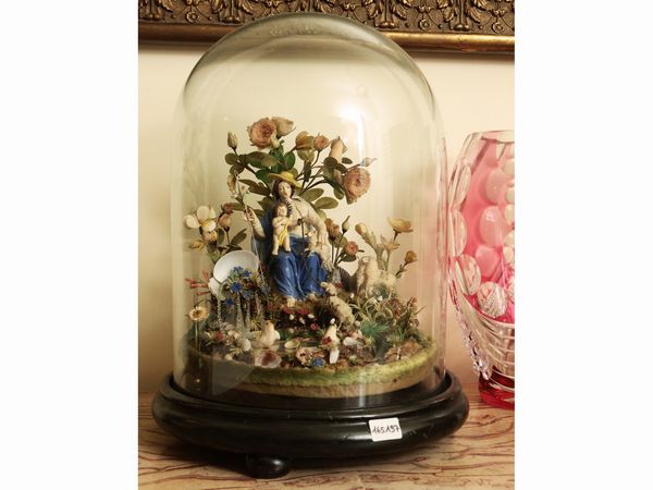 Madonna con Ges Bambino  - Asta Due case fiorentine - Associazione Nazionale - Case d'Asta italiane