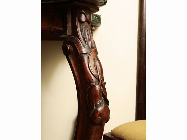 Console in mogano  - Asta Due case fiorentine - Associazione Nazionale - Case d'Asta italiane