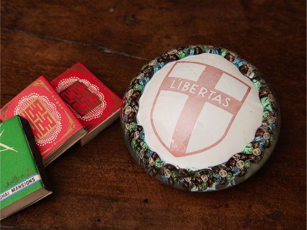 Grande press papier da collezione in vetro  - Asta Due case fiorentine - Associazione Nazionale - Case d'Asta italiane