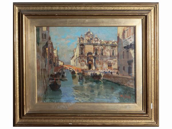 Egidio Tonti : Ospedale Civile, Venezia  - Asta Due case fiorentine - Associazione Nazionale - Case d'Asta italiane