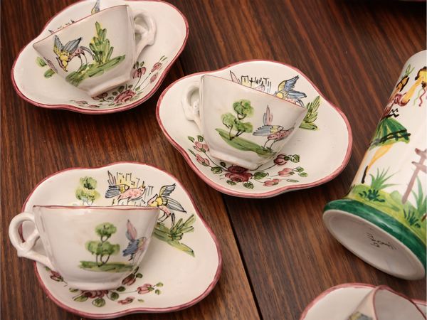 Lotto di ceramiche per la tavola  - Asta Due case fiorentine - Associazione Nazionale - Case d'Asta italiane