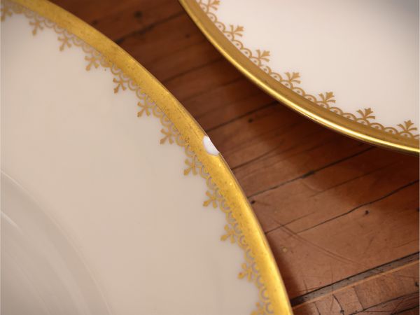 Servizio di piatti in porcellana, Richard Ginori  - Asta Due case fiorentine - Associazione Nazionale - Case d'Asta italiane