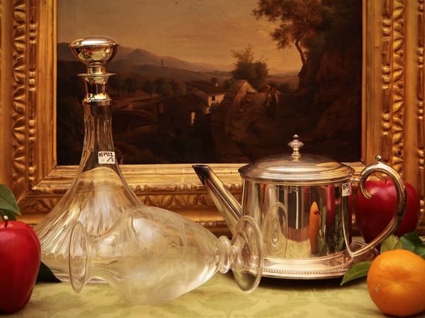 Accessori per la tavola di gusto moderno, anche in argento  - Asta Due case fiorentine - Associazione Nazionale - Case d'Asta italiane