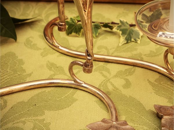 Accessori per la tavola di gusto moderno, anche in argento  - Asta Due case fiorentine - Associazione Nazionale - Case d'Asta italiane