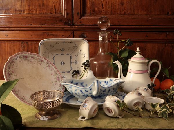 Miscellanea di accessori per la tavola  - Asta Due case fiorentine - Associazione Nazionale - Case d'Asta italiane