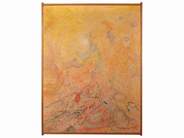 Composizione 1975  - Asta Due case fiorentine - Associazione Nazionale - Case d'Asta italiane