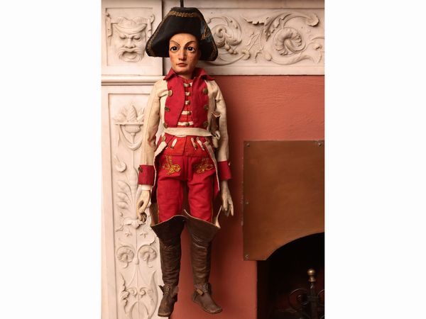 Soldato con tricorno  - Asta Due case fiorentine - Associazione Nazionale - Case d'Asta italiane