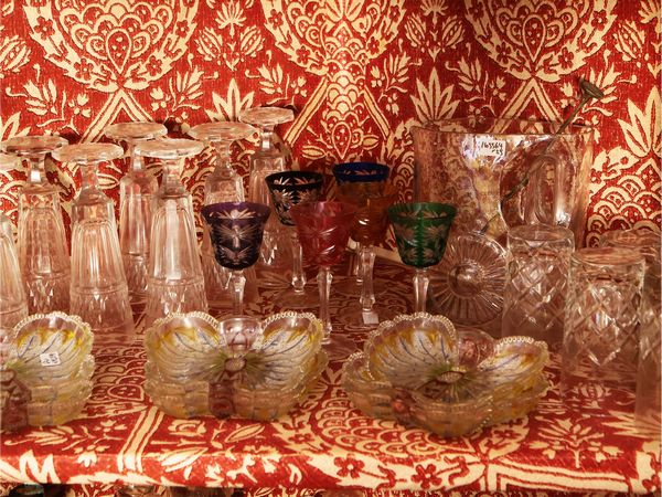 Set per aperitivo  - Asta Due case fiorentine - Associazione Nazionale - Case d'Asta italiane