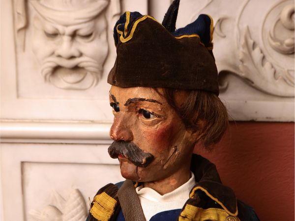 Soldato con mustacchi  - Asta Due case fiorentine - Associazione Nazionale - Case d'Asta italiane