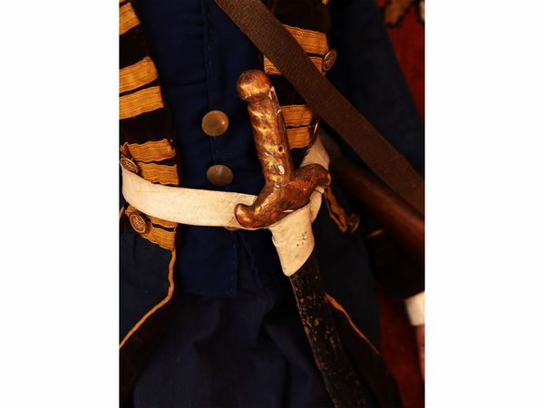 Soldato con mustacchi  - Asta Due case fiorentine - Associazione Nazionale - Case d'Asta italiane