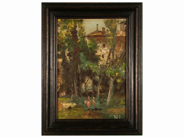 Miscellanea di quattro dipinti  - Asta Due case fiorentine - Associazione Nazionale - Case d'Asta italiane