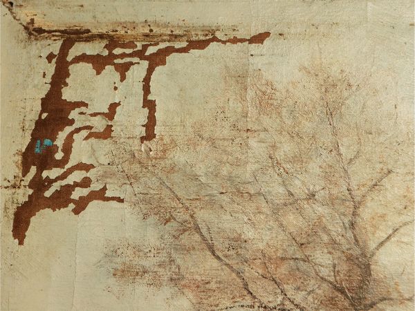 Scuola nordeuropea : Paesaggio invernale con torrente e bosco di betulle  - Asta Due case fiorentine - Associazione Nazionale - Case d'Asta italiane