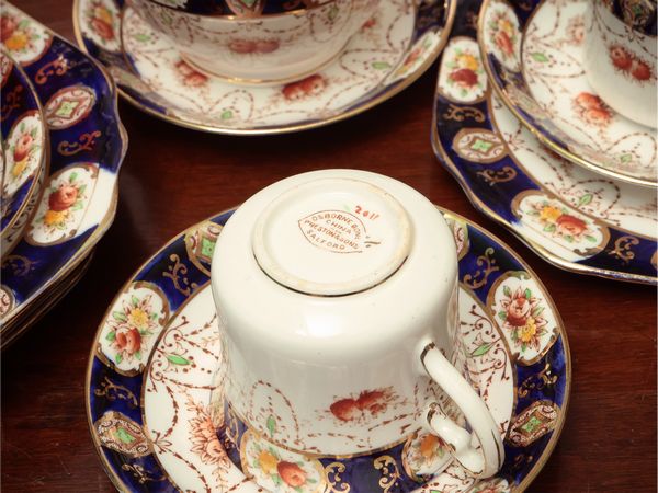 Servizio da t in porcellana  - Asta Due case fiorentine - Associazione Nazionale - Case d'Asta italiane