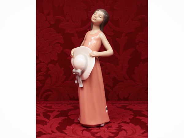 Gruppo in porcellana policroma, Lladrò  - Asta Due case fiorentine - Associazione Nazionale - Case d'Asta italiane