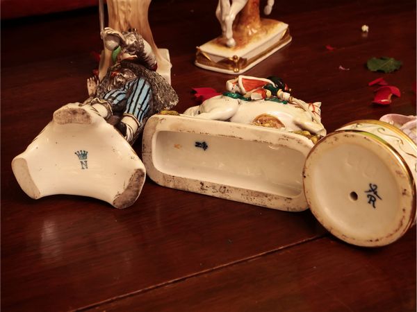 Collezione di figure in porcellana  - Asta Due case fiorentine - Associazione Nazionale - Case d'Asta italiane