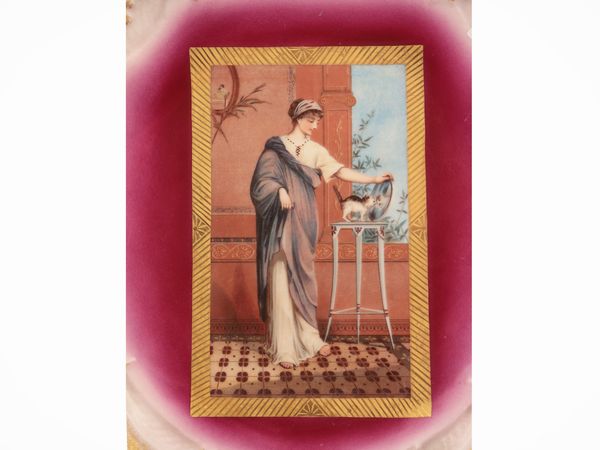 Due accessori in porcellana e terraglia  - Asta Due case fiorentine - Associazione Nazionale - Case d'Asta italiane