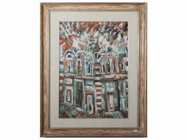 Silvio Loffredo : Battistero 1971  - Asta Due case fiorentine - Associazione Nazionale - Case d'Asta italiane