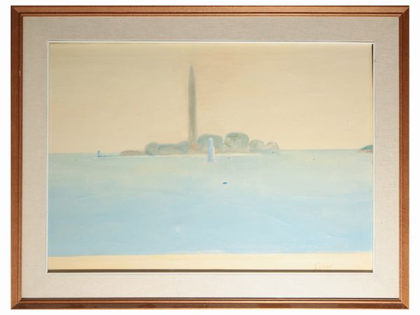 VIRGILIO GUIDI : San Giorgio  - Asta Due case fiorentine - Associazione Nazionale - Case d'Asta italiane