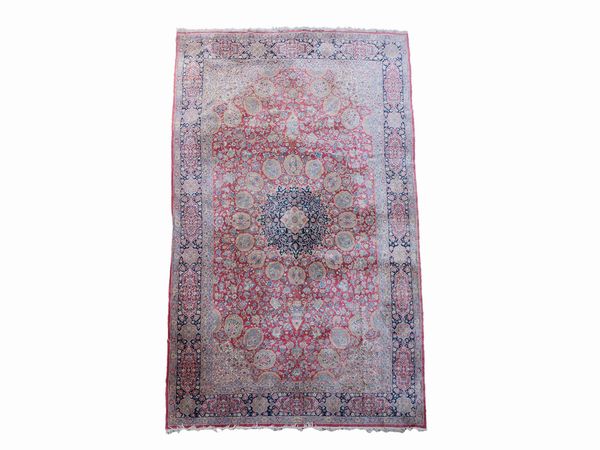 Grande tappeto persiano  - Asta Due case fiorentine - Associazione Nazionale - Case d'Asta italiane